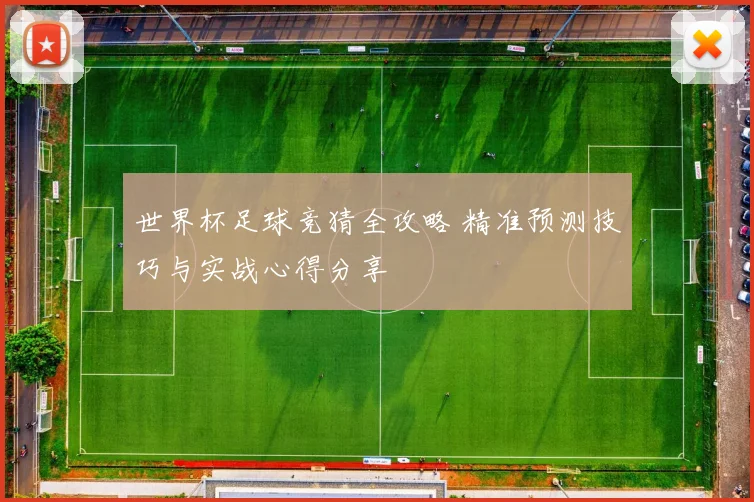 世界杯足球竞猜全攻略 精准预测技巧与实战心得分享