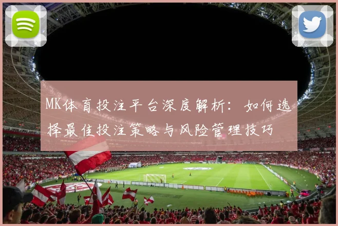 MK体育投注平台深度解析：如何选择最佳投注策略与风险管理技巧